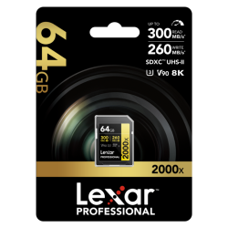 Lexar SD V90 GOLD 64GB
