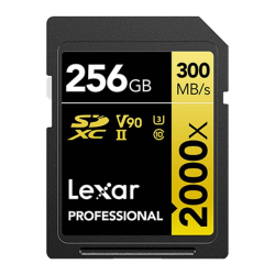 Lexar SD V90 GOLD 256GB