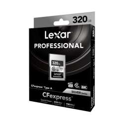 MEMORIA LEXAR 320GB CFEXPRESS SILVER TIPO A