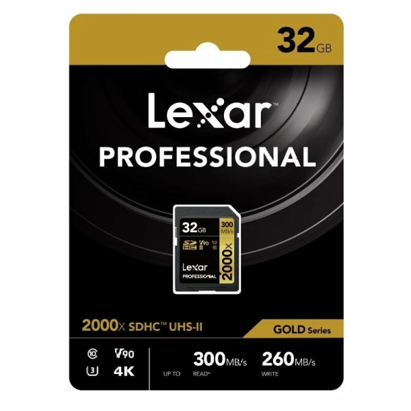 Lexar SD V90 GOLD 32GB