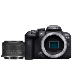 Canon EOS R10 Mirrorless Camera with 18-45mm Lens